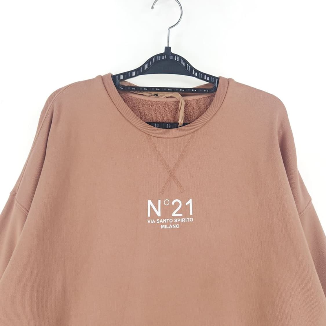 [여36]N21 살구색 오버핏 맨투맨[Y52-213] 상품이미지2