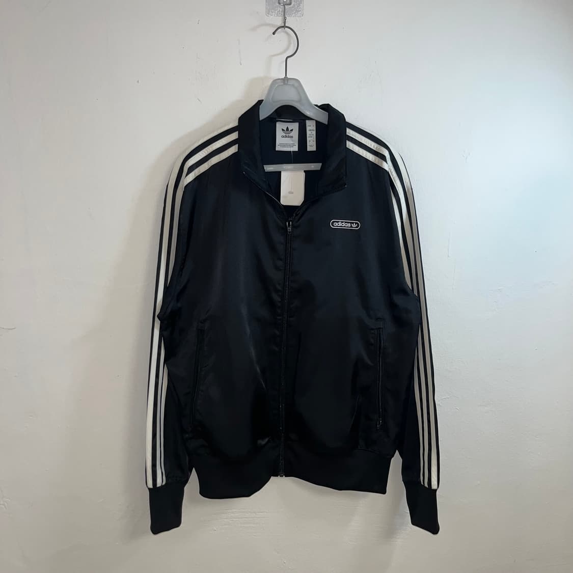 Adidas Satin Firebird Black Track Jacket 상품이미지4