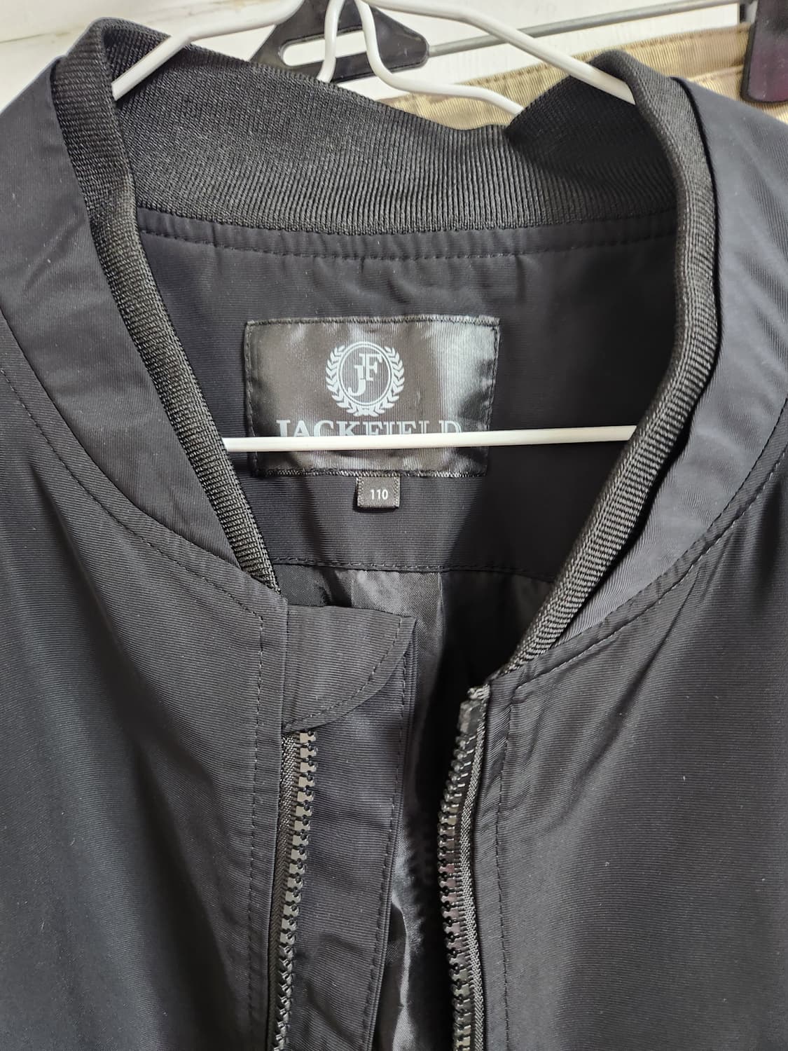 잭필드 블랙 블루종 봄버 자켓 110 상품이미지4