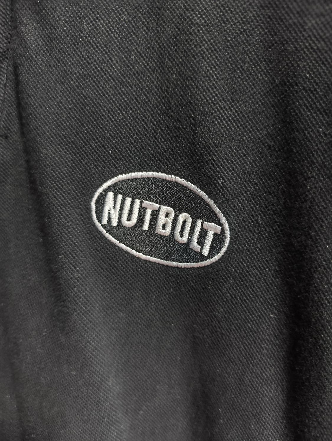 너트앤볼트 반팔 카라 미니원피스 블랙 상품이미지3