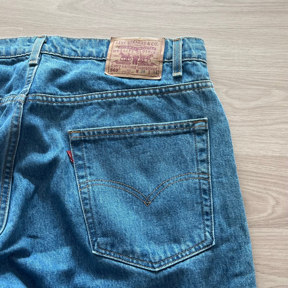 [38X34] 90s 빈티지 리바이스 569 made in usa 상품이미지5