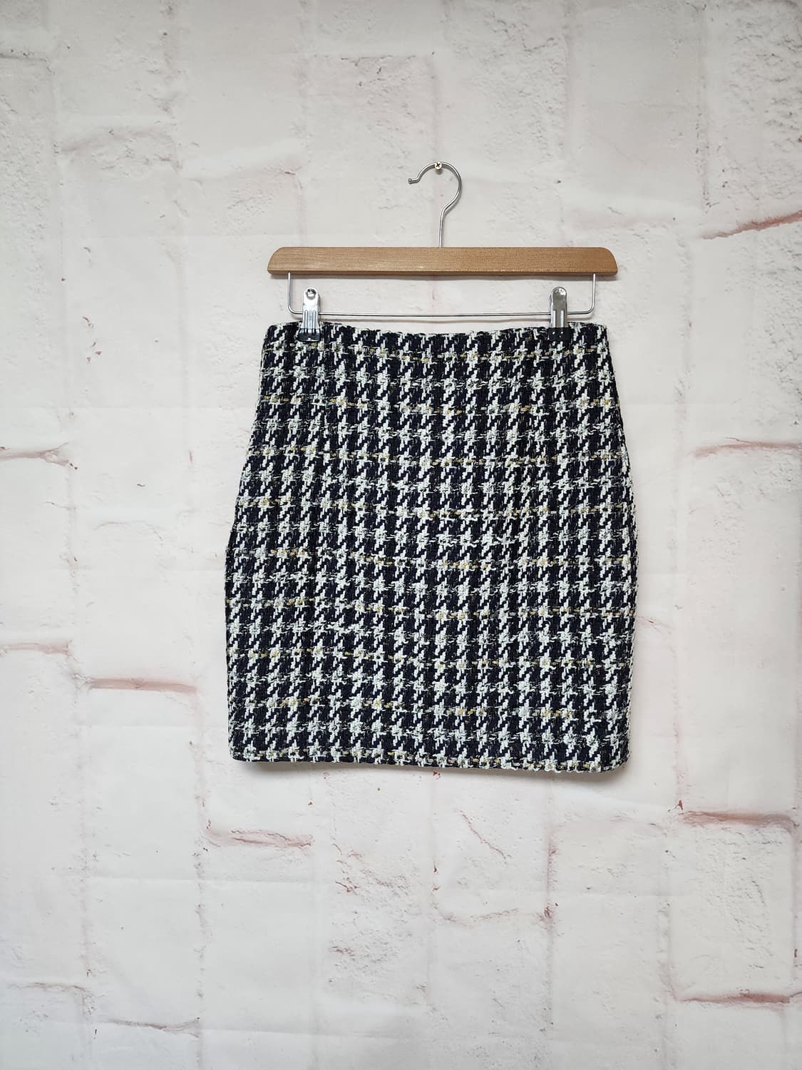 산드로 하운드투스 패턴 트위드 스커트 상품이미지5
