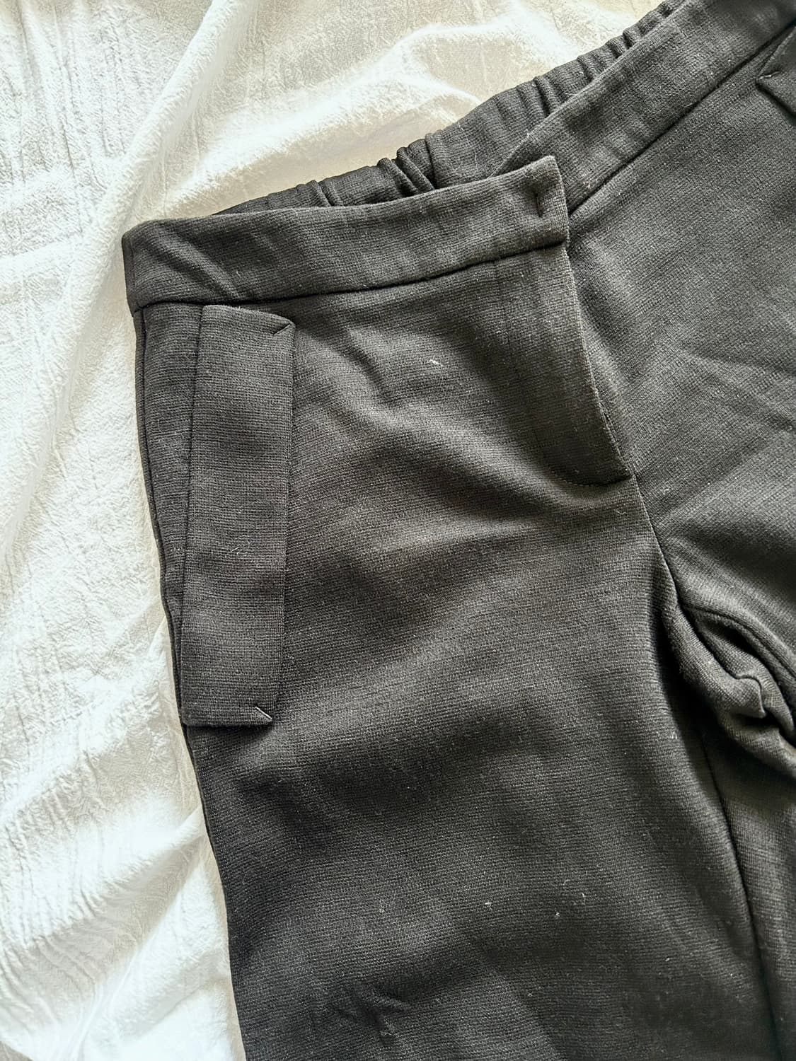 (KUHO) 정품 | 64 블랙 슬랙스 상품이미지3