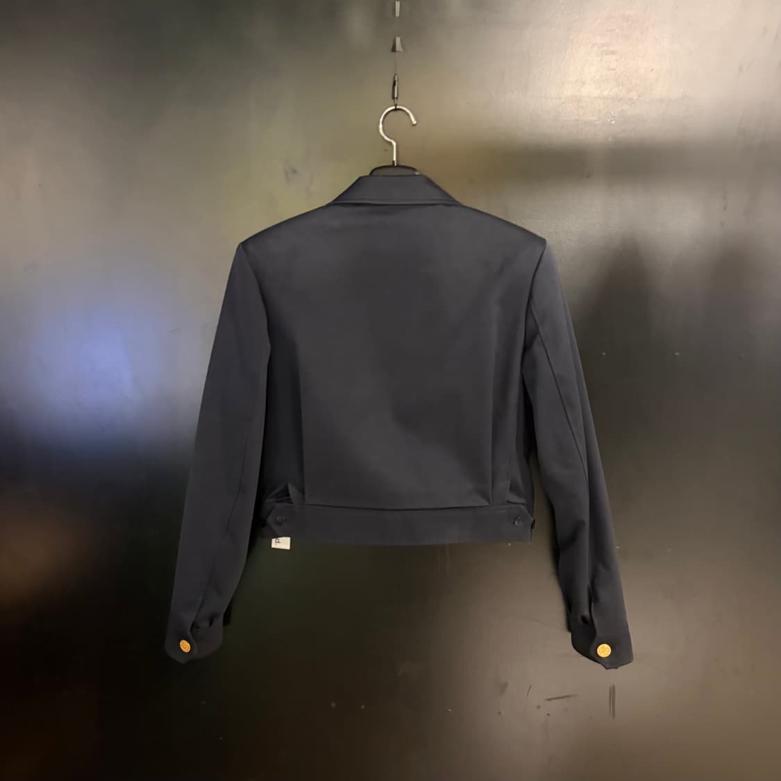 메종마레 크롭 자켓 네이비 상품이미지2