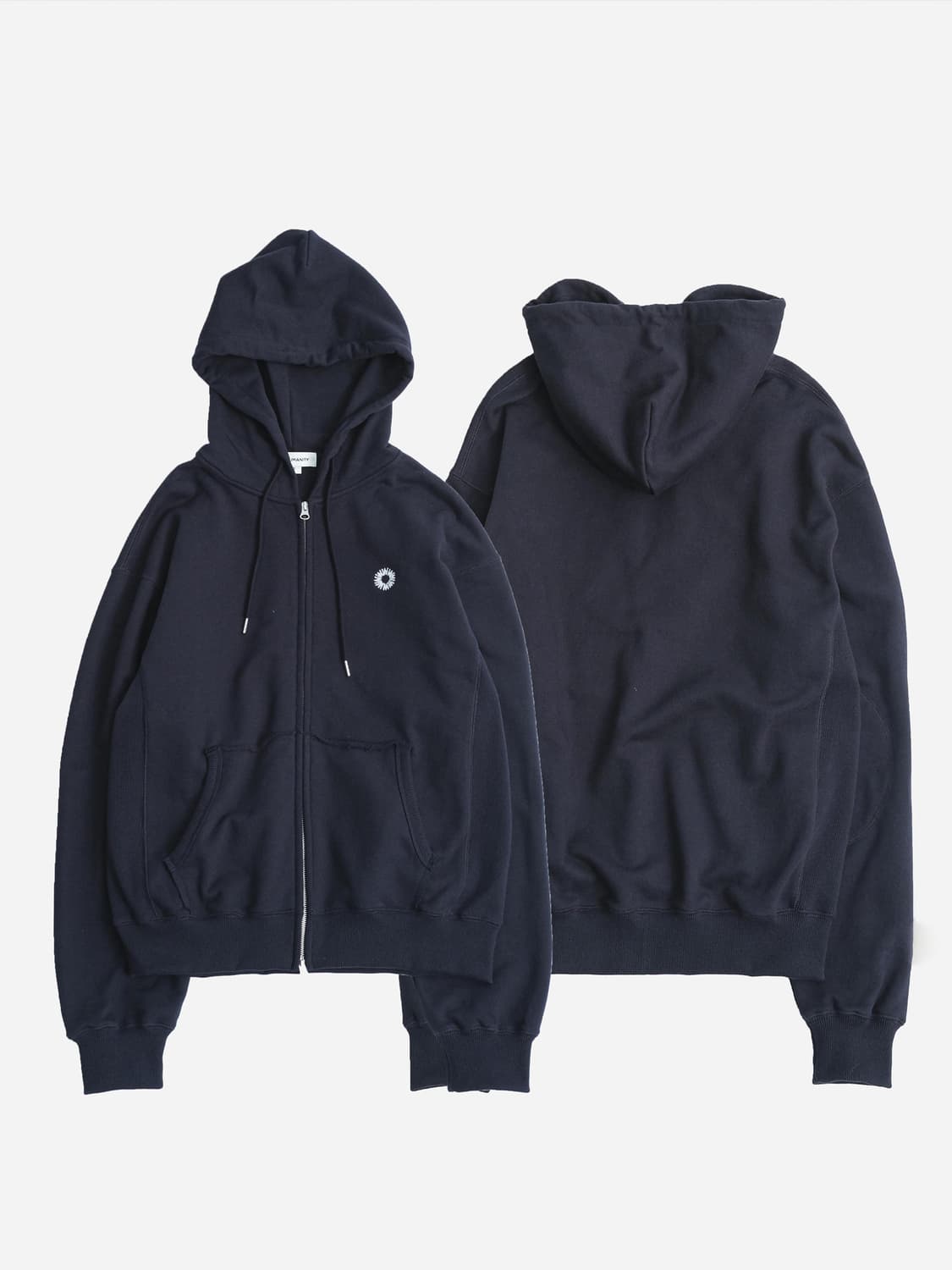 999휴머니티 EVD HOODED ZIPUP DARK NAVY (3) 상품이미지1