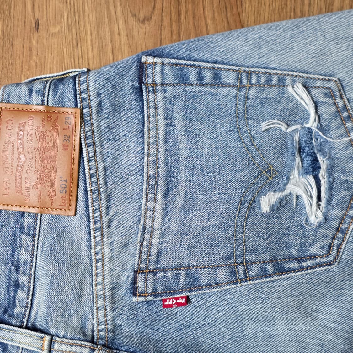 터키석 리바이스 프리미엄 501 (00501 3736) 상품이미지8