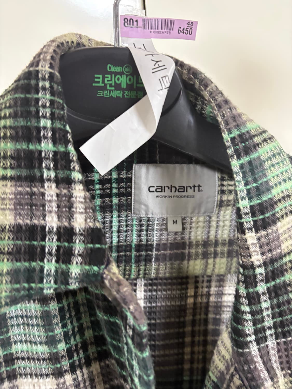 칼하트 L/S balmon shirt 상품이미지2