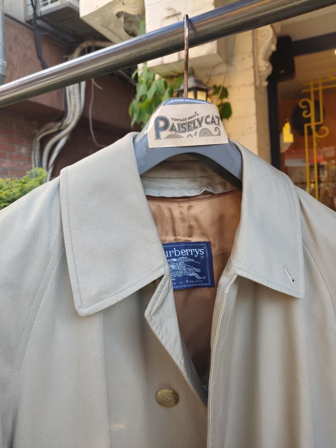 버버리 래글런 코트 상품이미지5