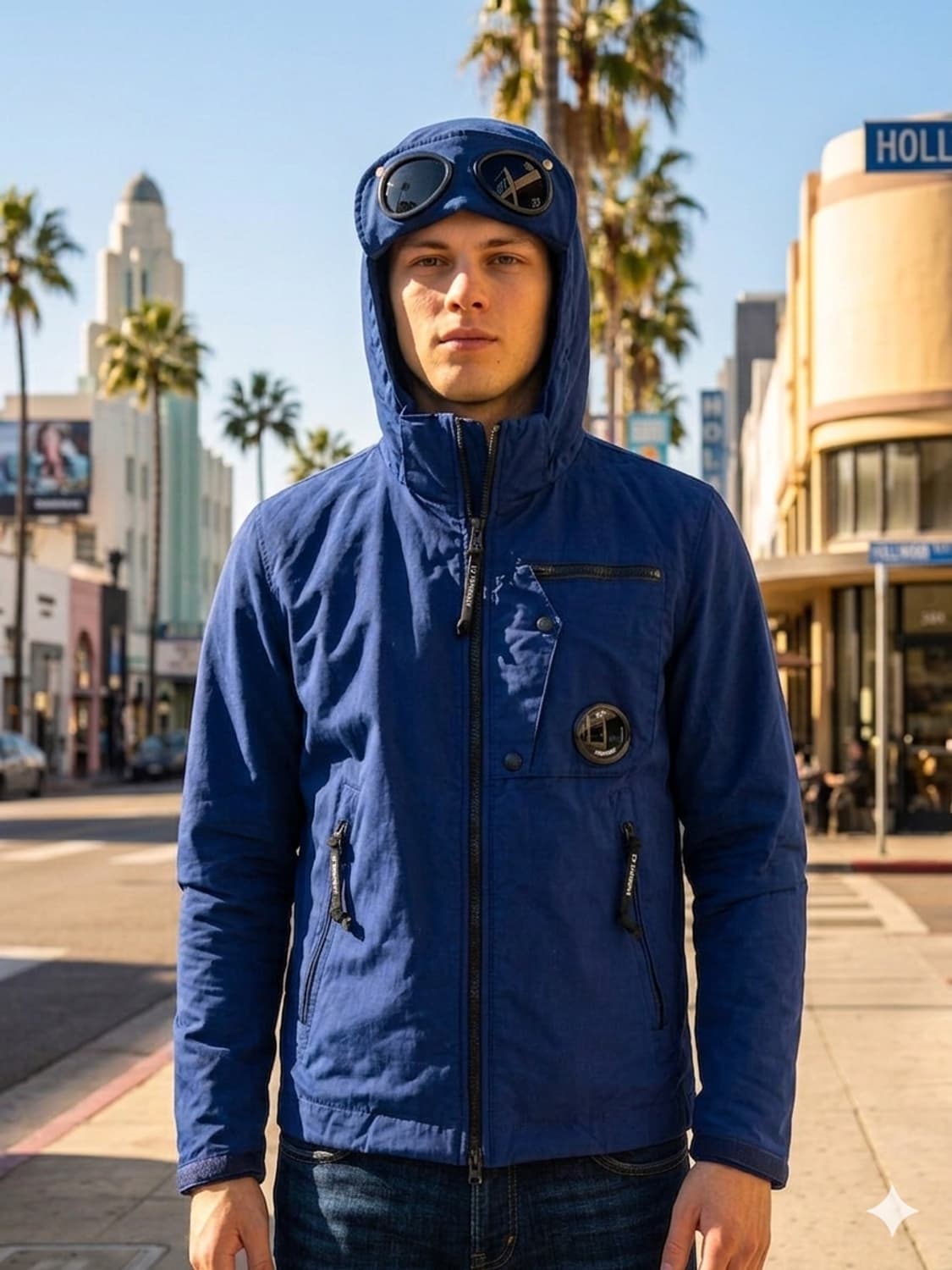 [국내정품]CP 컴퍼니의 바람막이 고글 렌즈와펜 자켓 (95슬림) 상품이미지2