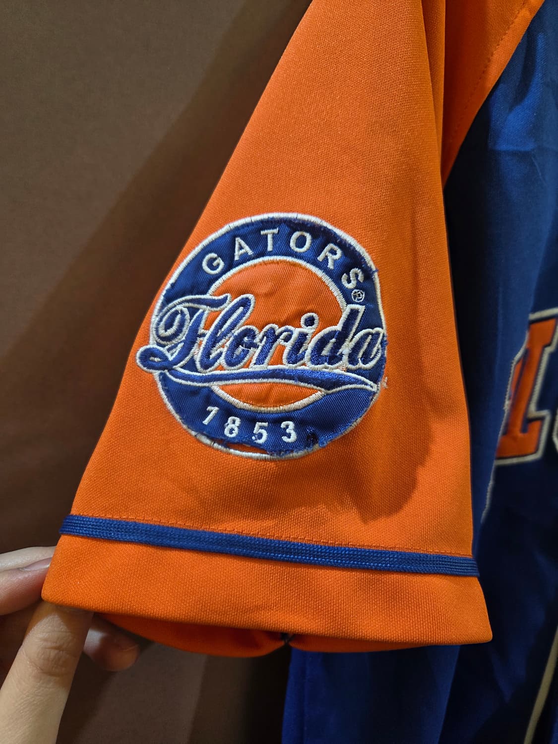 Colosseum 콜로세움 오렌지블루 베이스볼져지 상품이미지4