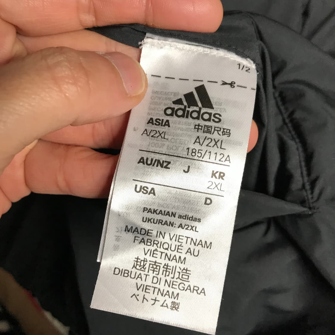 아디다스 후리스 빅로고 양면 자켓점퍼 상품이미지4