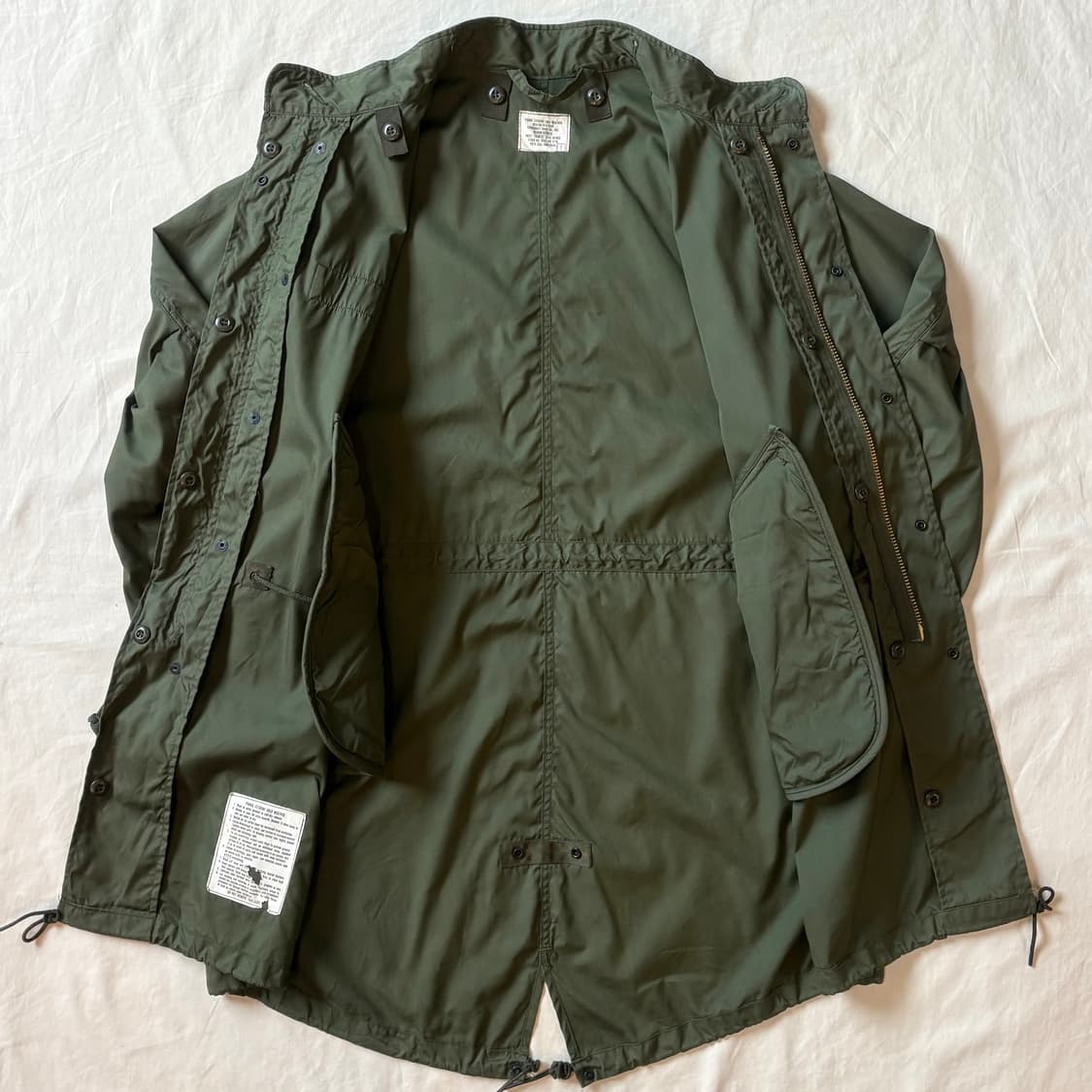 [M-R] 70s US Army 2nd M65 피쉬테일 파카 상품이미지5