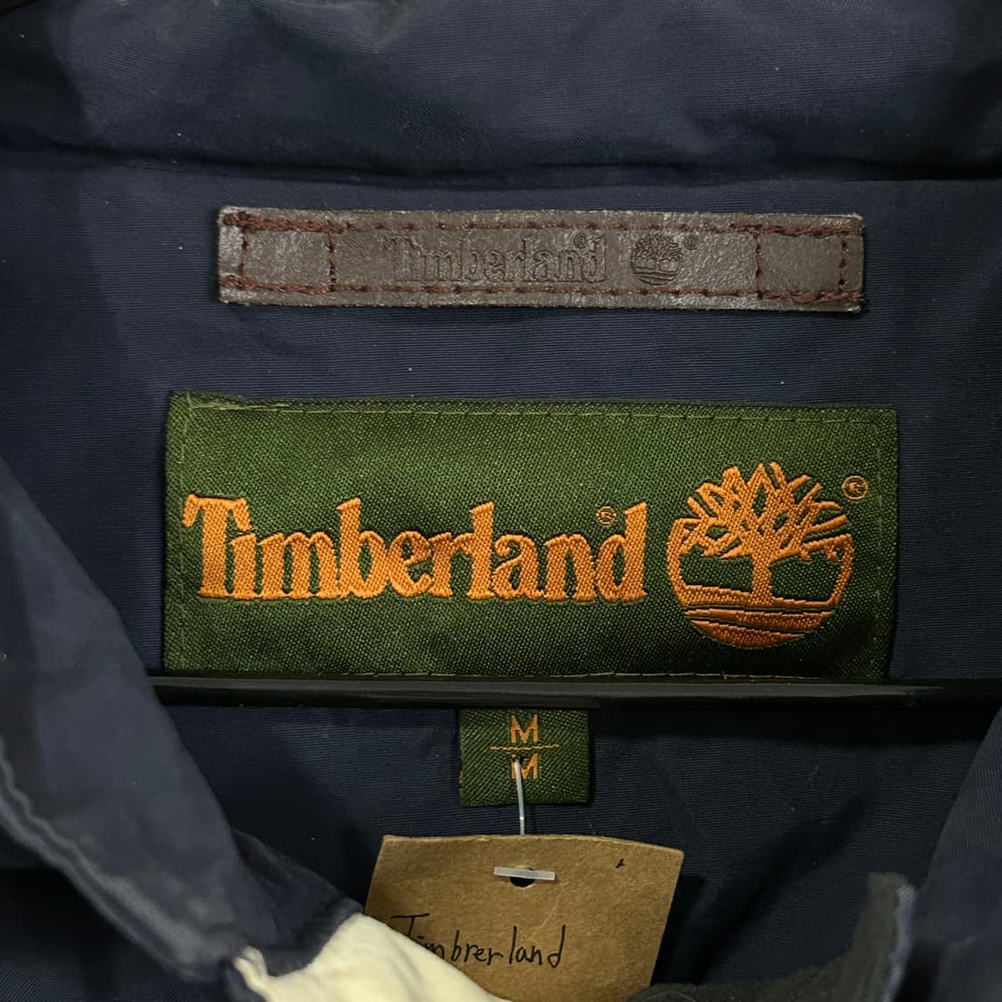 팀버랜드 네이비 후드 자켓 M  상품이미지5