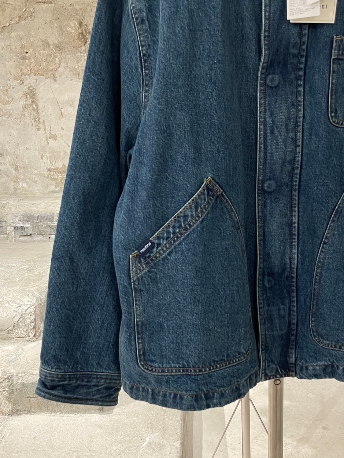노티카 미디엄 인디고 스탠다드 데님 자켓 상품이미지4
