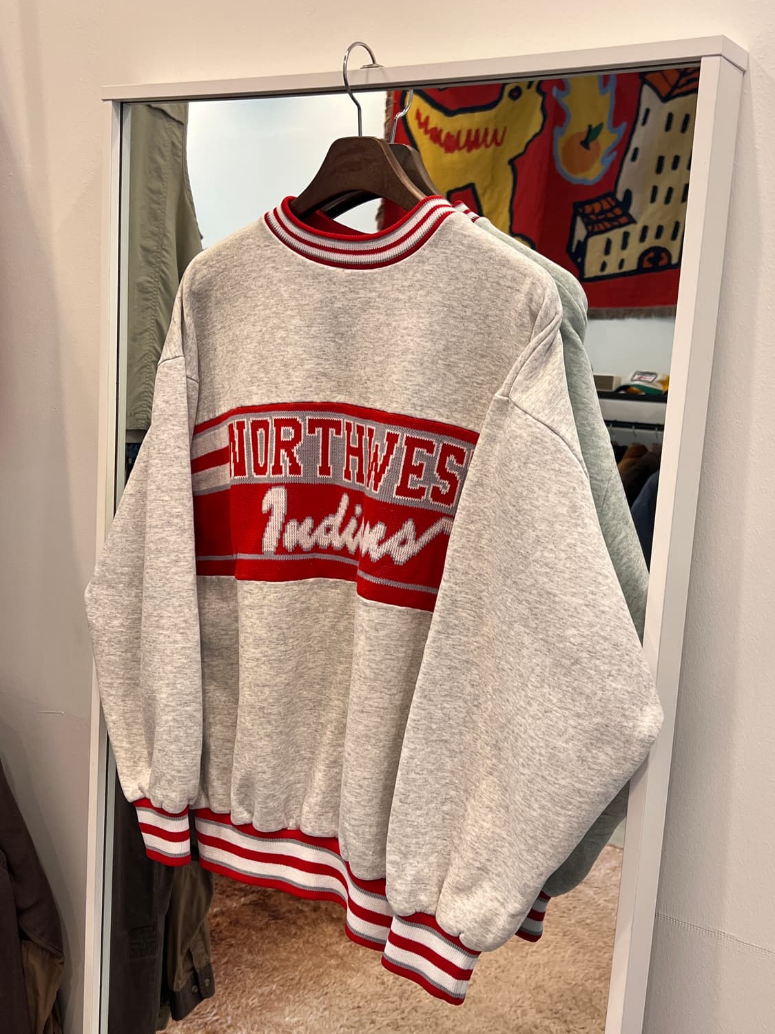 90s Varsity NORTHWEST INDIANA 스웻셔츠 (USA) 상품이미지1