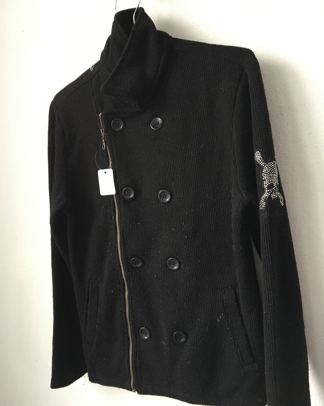 Roen double button knit zip up 상품이미지3