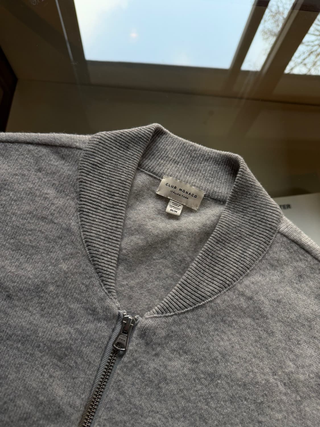 클럽모나코 짚업 가디건 100 상품이미지7