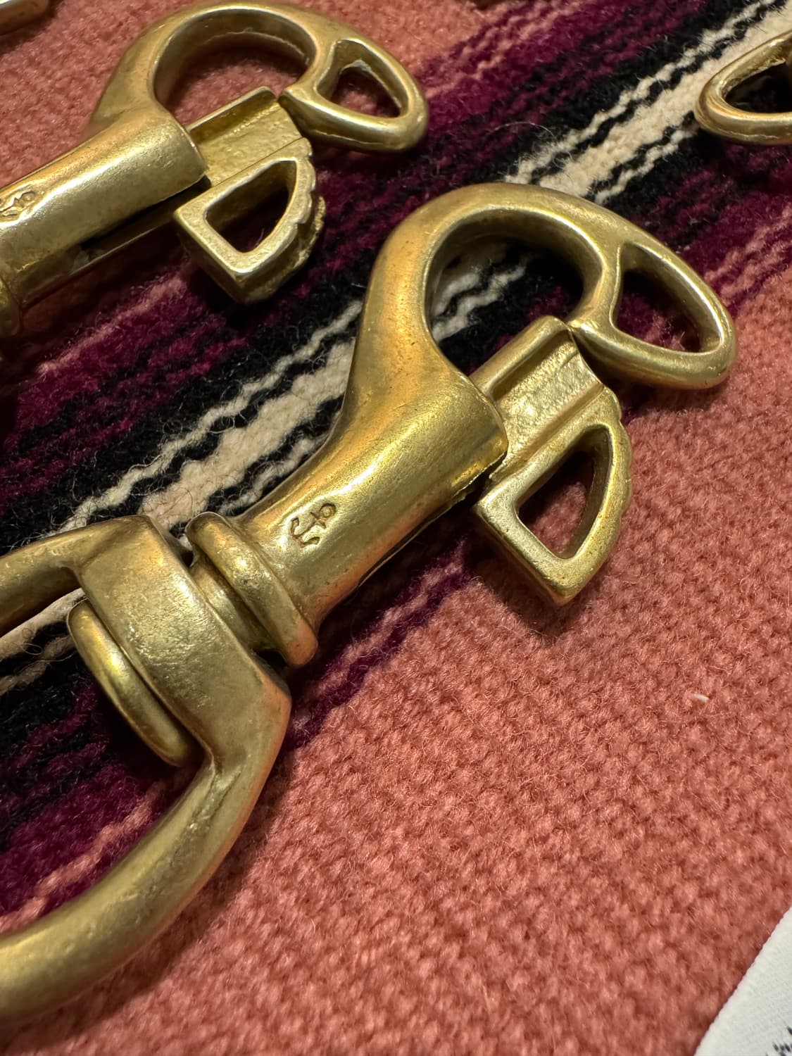 Vintage BRASS KEY RING 상품이미지2