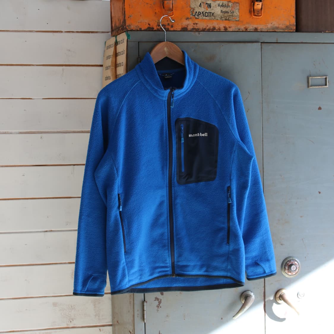 (착용컷) mont bell 플리스 자켓 (남성용 98) 상품이미지1