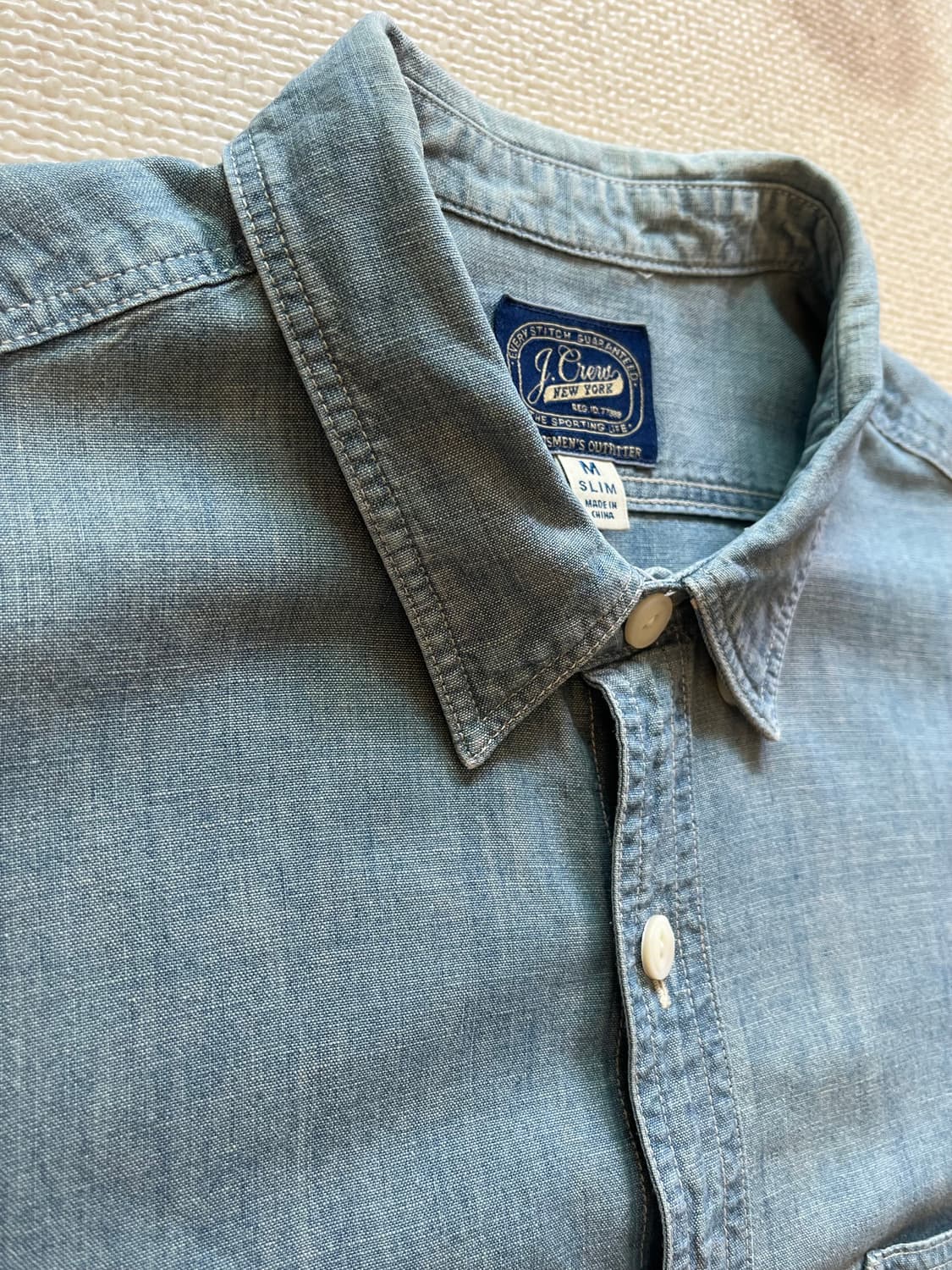 J CREW SELVEDGE CHAMBRAY SHIRTS 상품이미지2