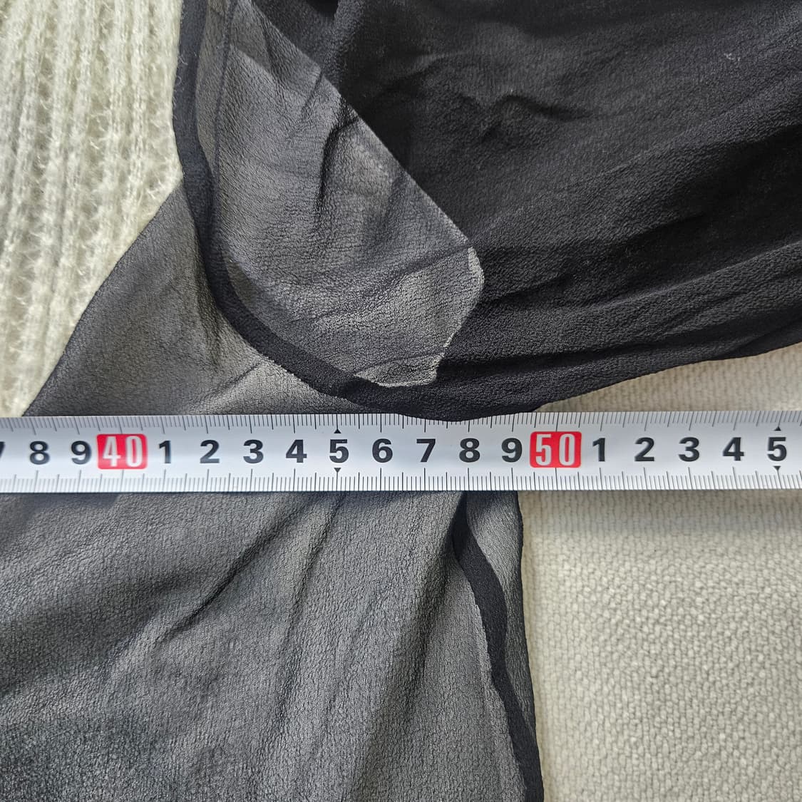 실측확인 빈티지 여성 고급 롱 가디건 0401Y 상품이미지5