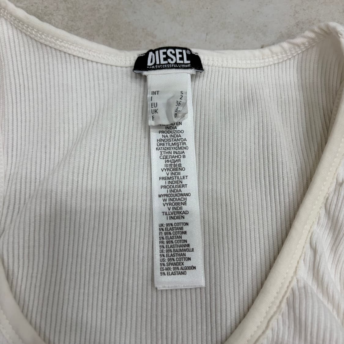 DIESEL 디젤 BABES C TANK 탱크 나시 S 상품이미지4