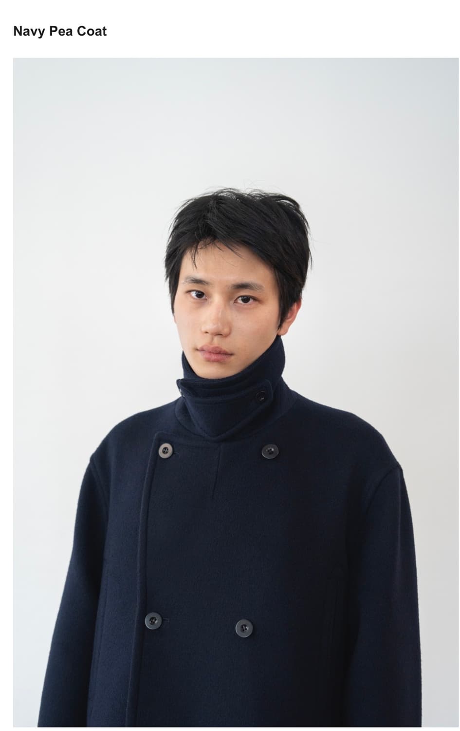 ham 피코트 네이비(1) 상품이미지1