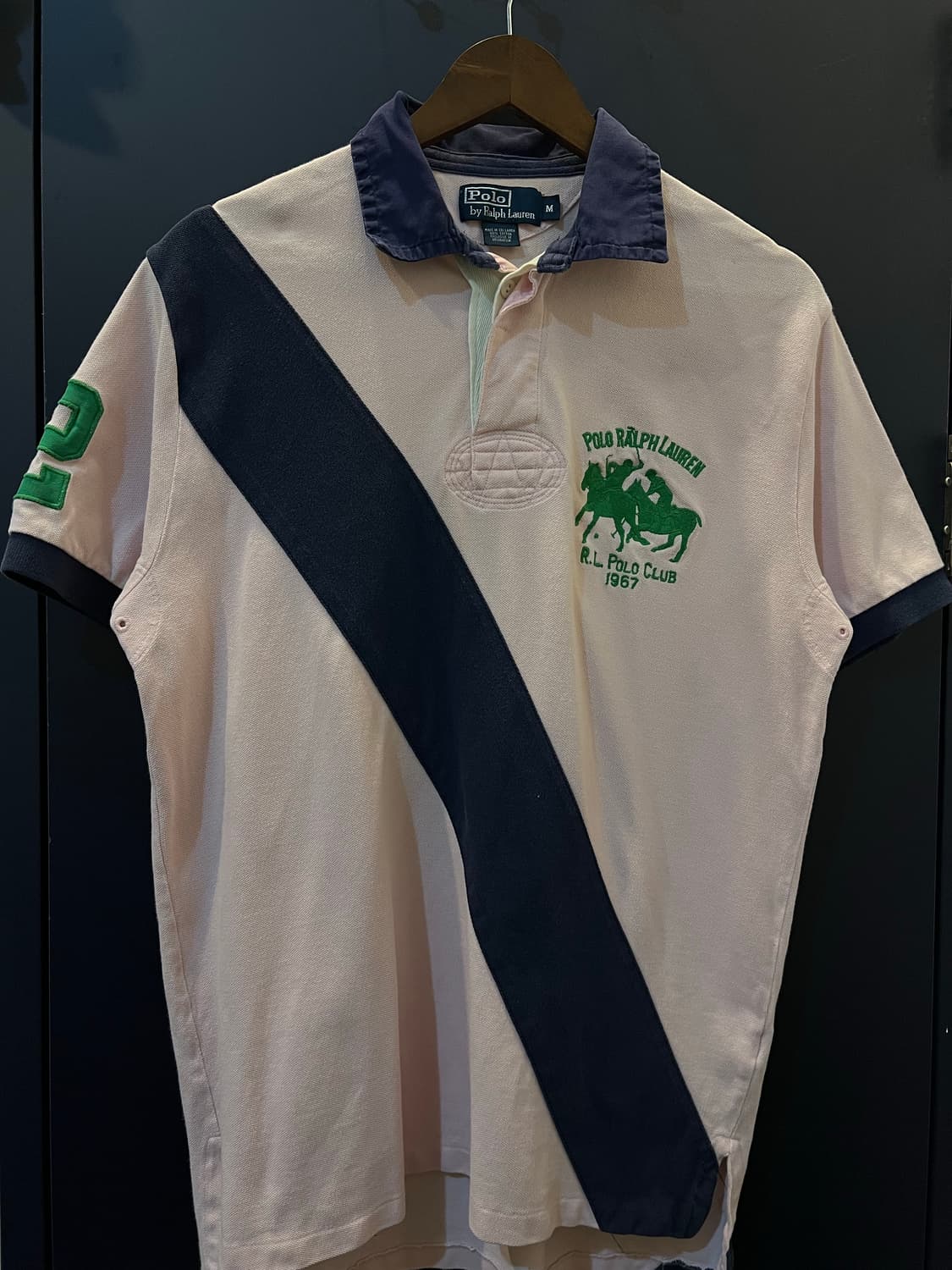 폴로 랄프로렌 90s 럭비 PK 반팔 카라티 상품이미지1