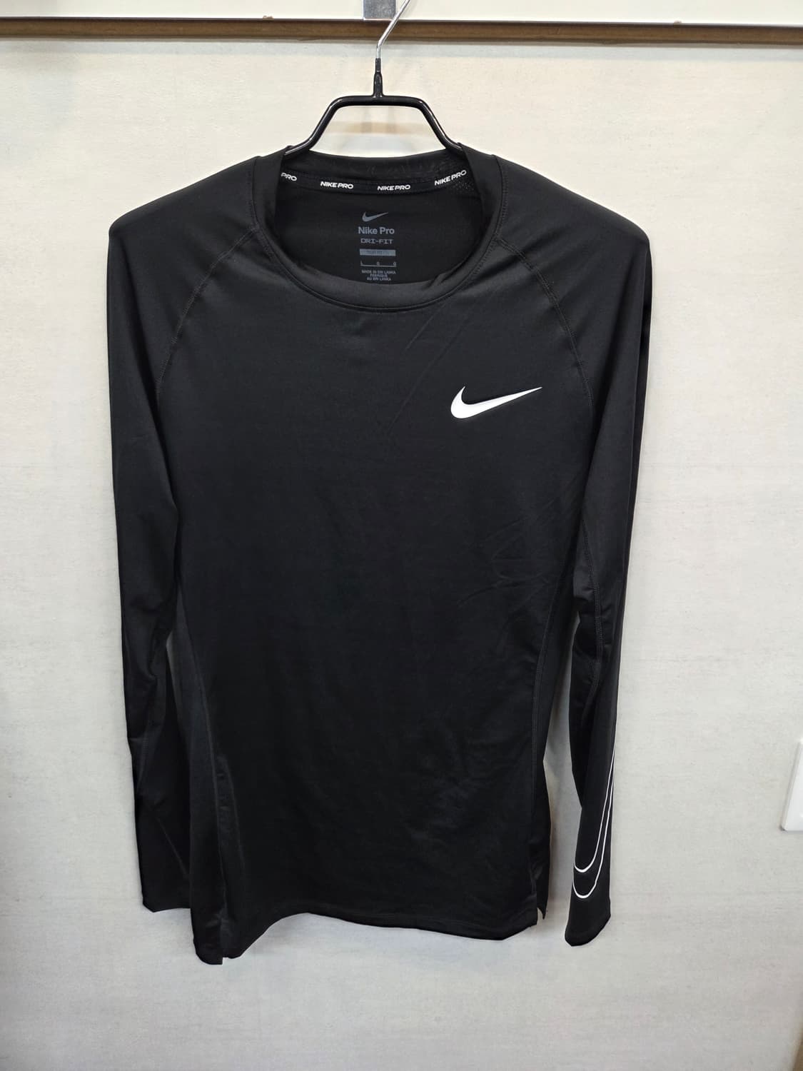 나이키 프로 타이트핏 기능성 긴팔 L 상품이미지1