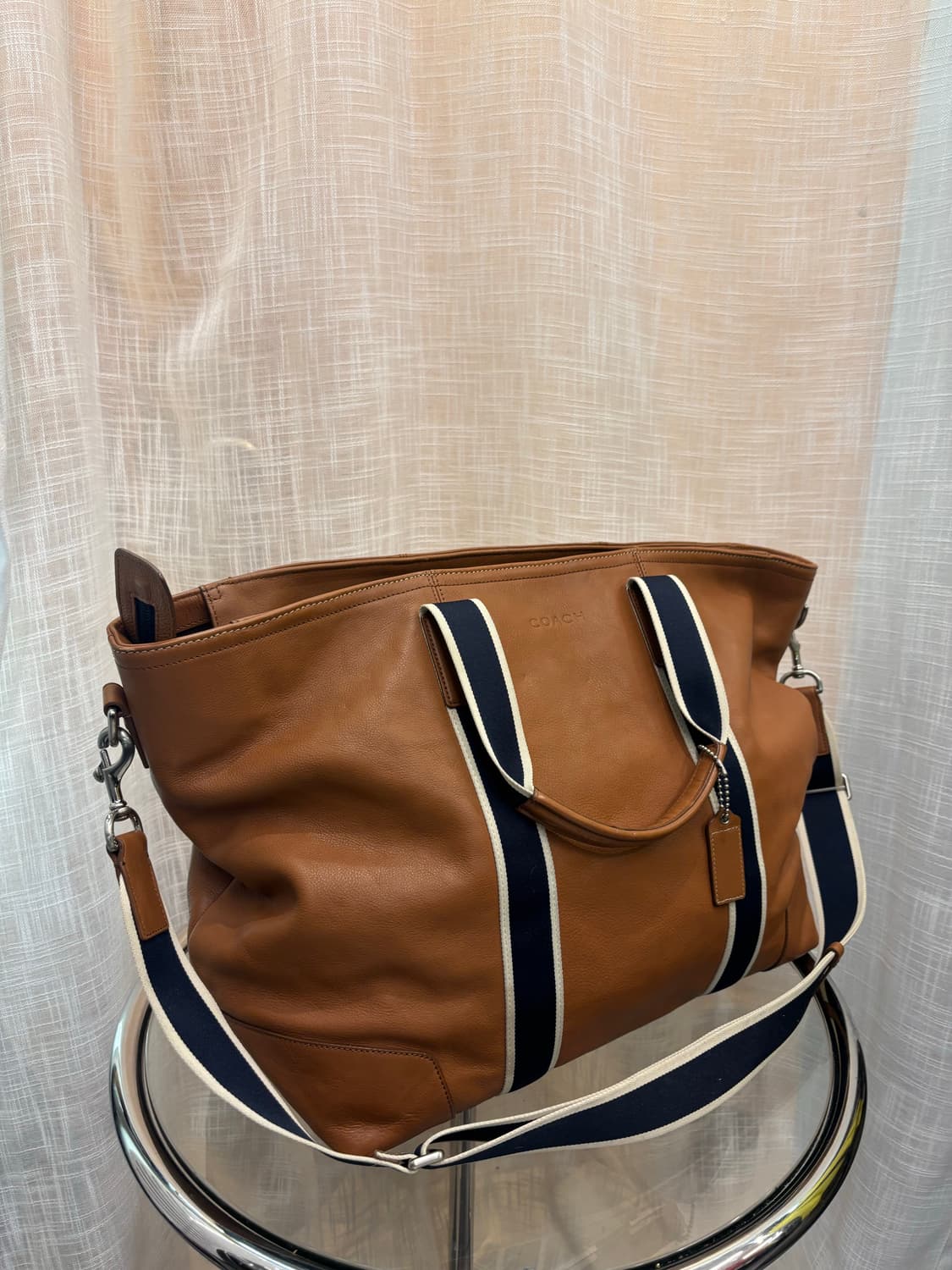 정품 코치 가죽 빅 토트백     상품이미지2