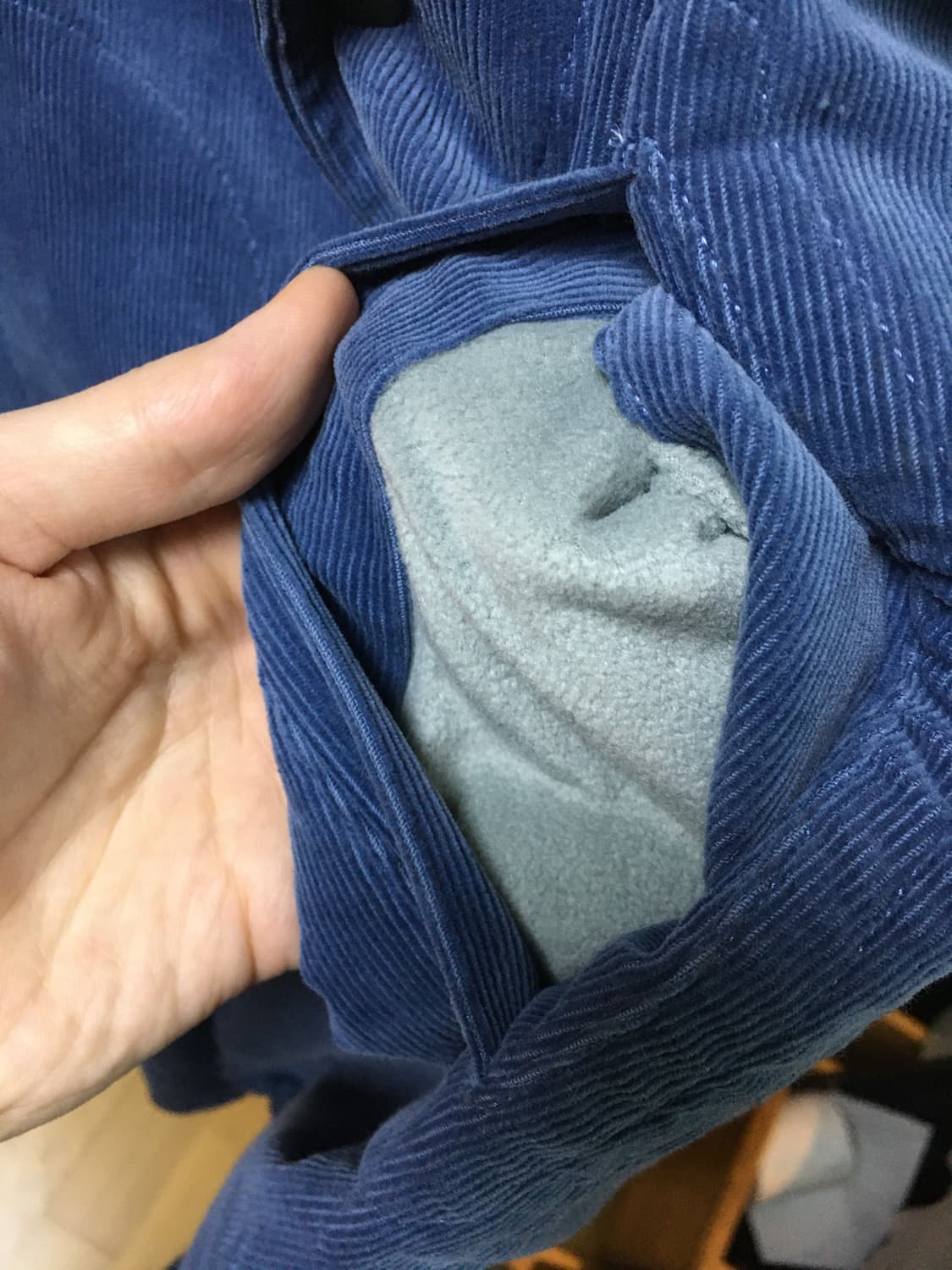 언더커버리즘 코듀로이 쉐르파 자켓 상품이미지4