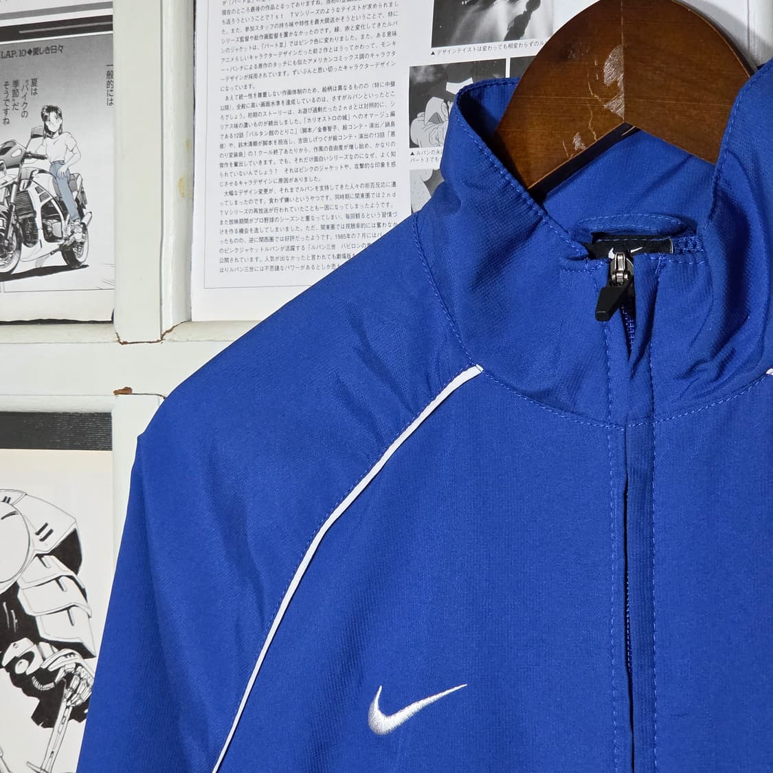 나이키 드라이핏 스우시 블루 바람막이  상품이미지3