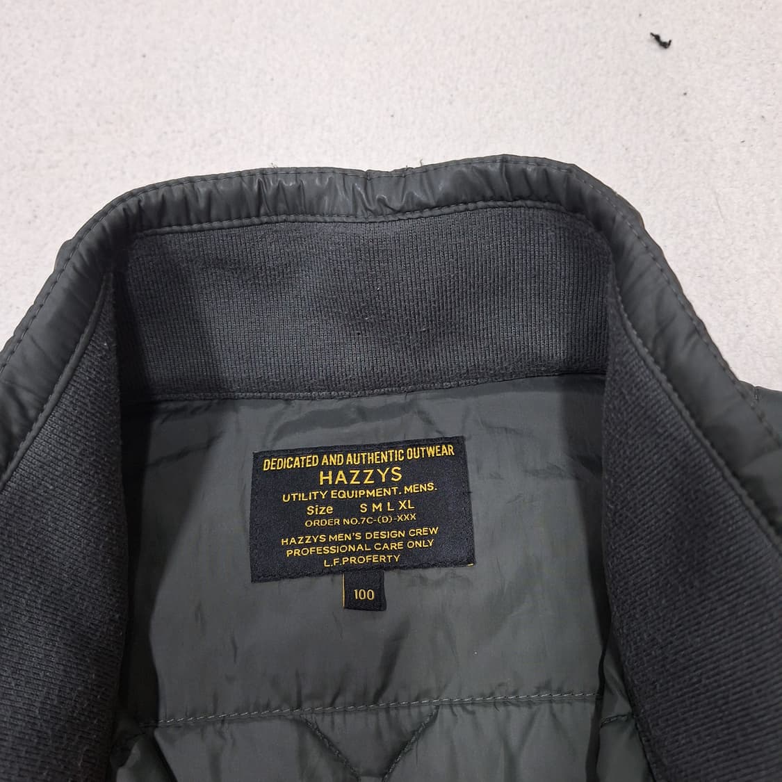 해지스  경량패딩100 상품이미지2