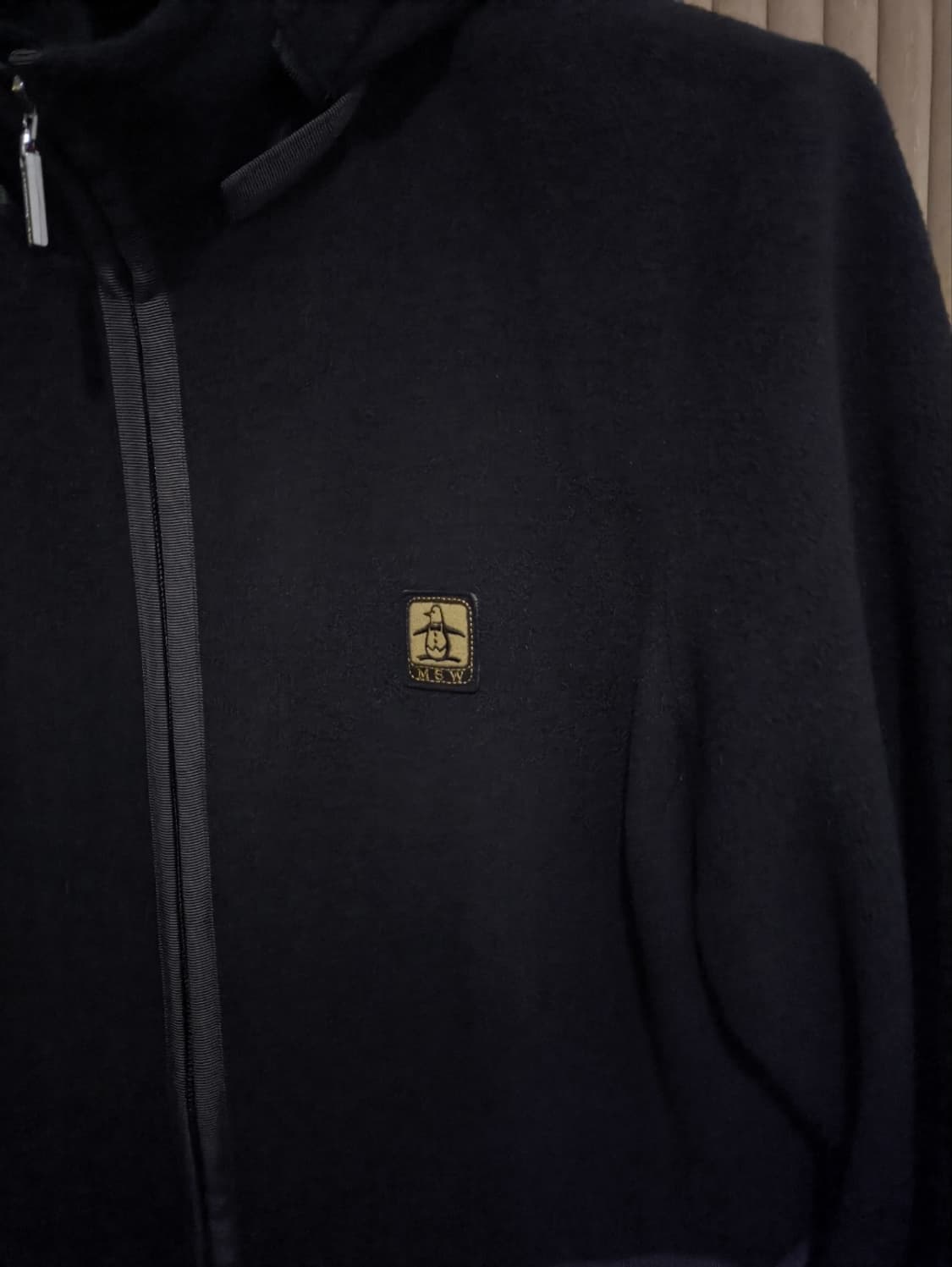 L 먼싱웨어 재팬 후드 플리스 집업 진브라운 상품이미지2