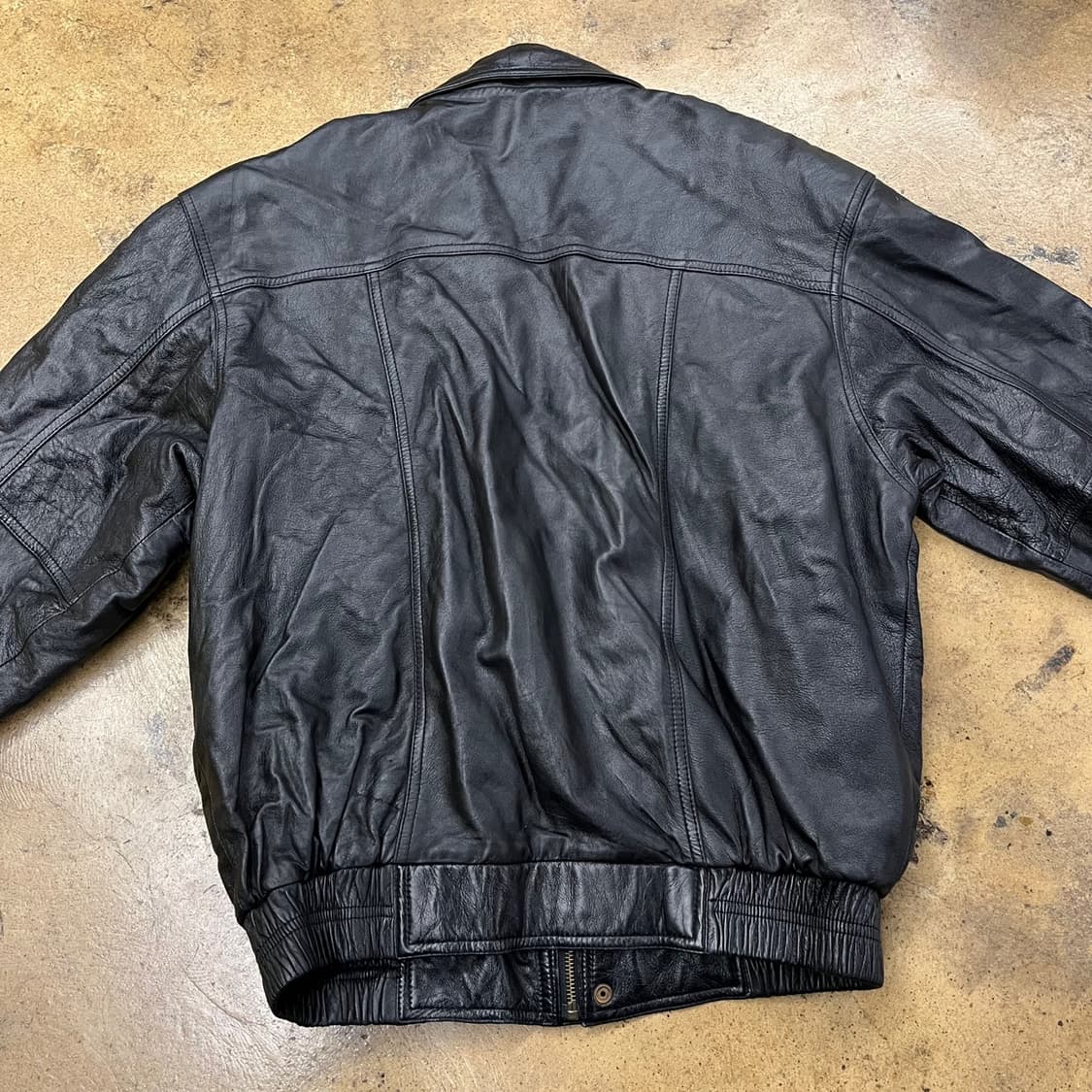 [정품/XL] Legend Dev 가죽 자켓 블랙 상품이미지4