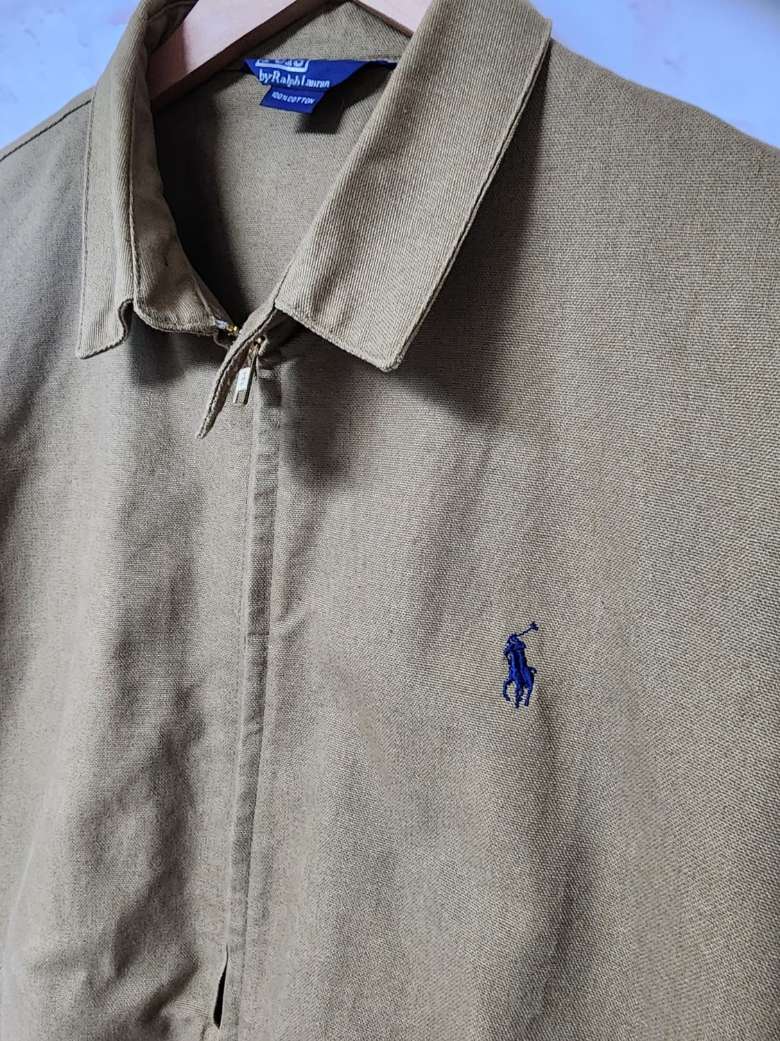 폴로 랄프로렌 91's 베이직포니 캔버스스윙탑 자켓  상품이미지5