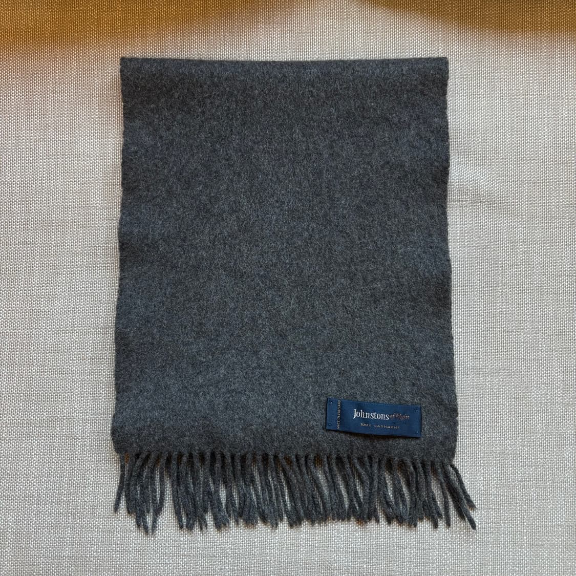 Johnstons 존스톤스오브엘긴 스코틀랜드산 캐시미어 100% 버건디 상품이미지1