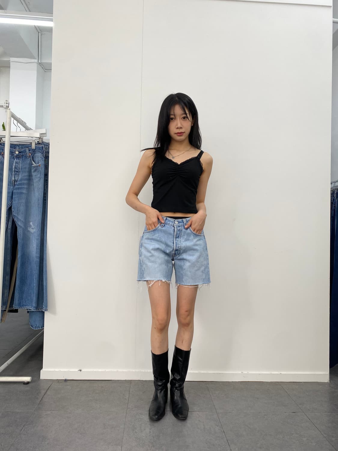 Levis501 Cut Off 90s USA 27사이즈 a4895 상품이미지2