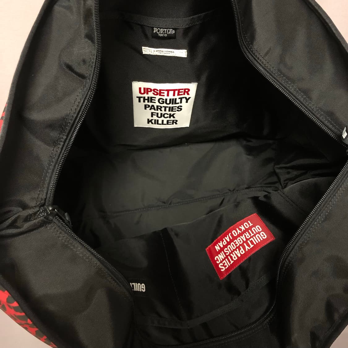 와코마리아x포터 레오파드 토트백 상품이미지8