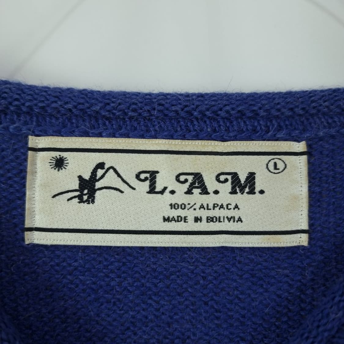 [빈티지] 에스닉 패턴 알파카 니트 M18626 상품이미지6