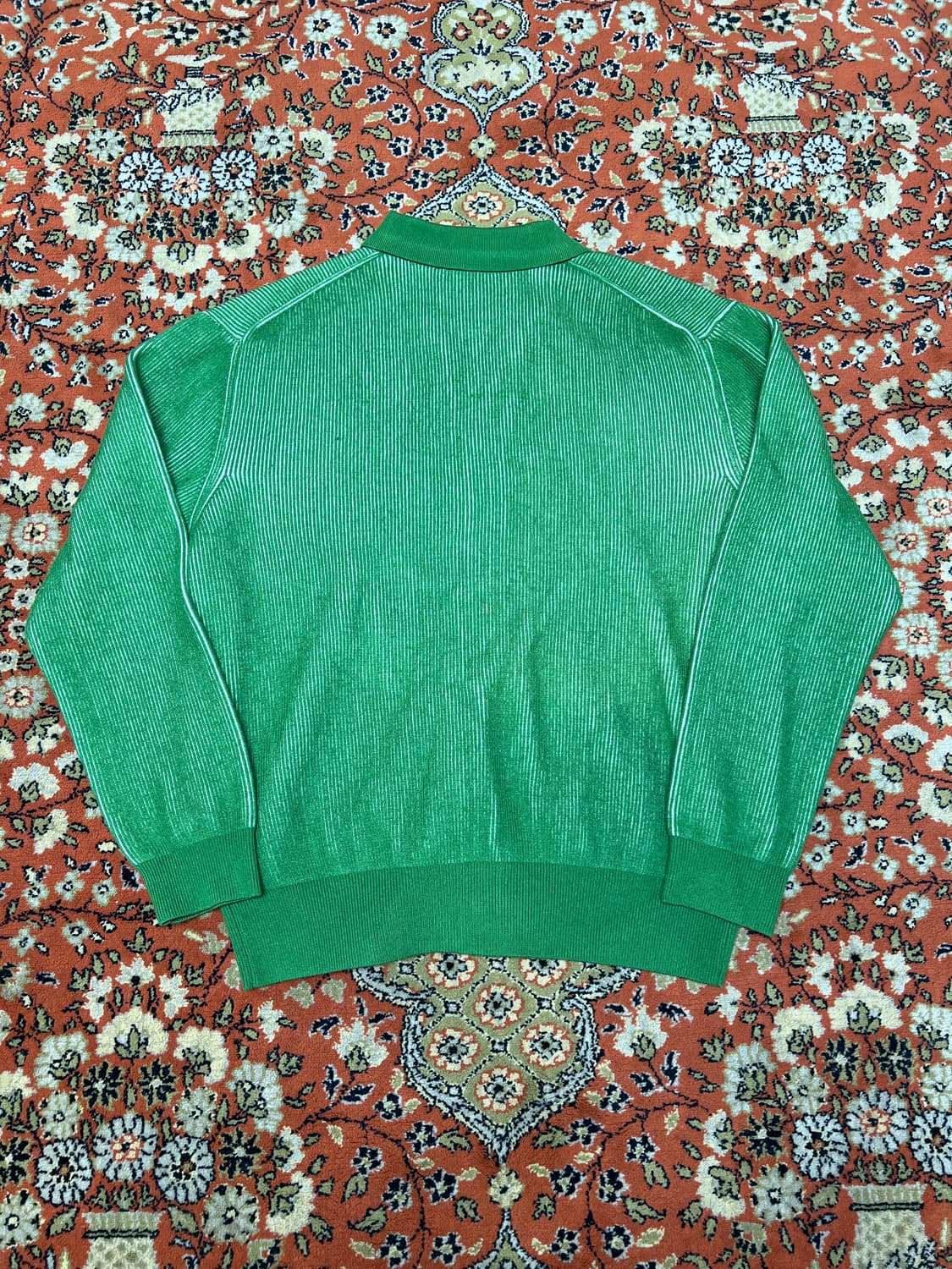 [105] 르마드 그린 카라 가디건 3 상품이미지4