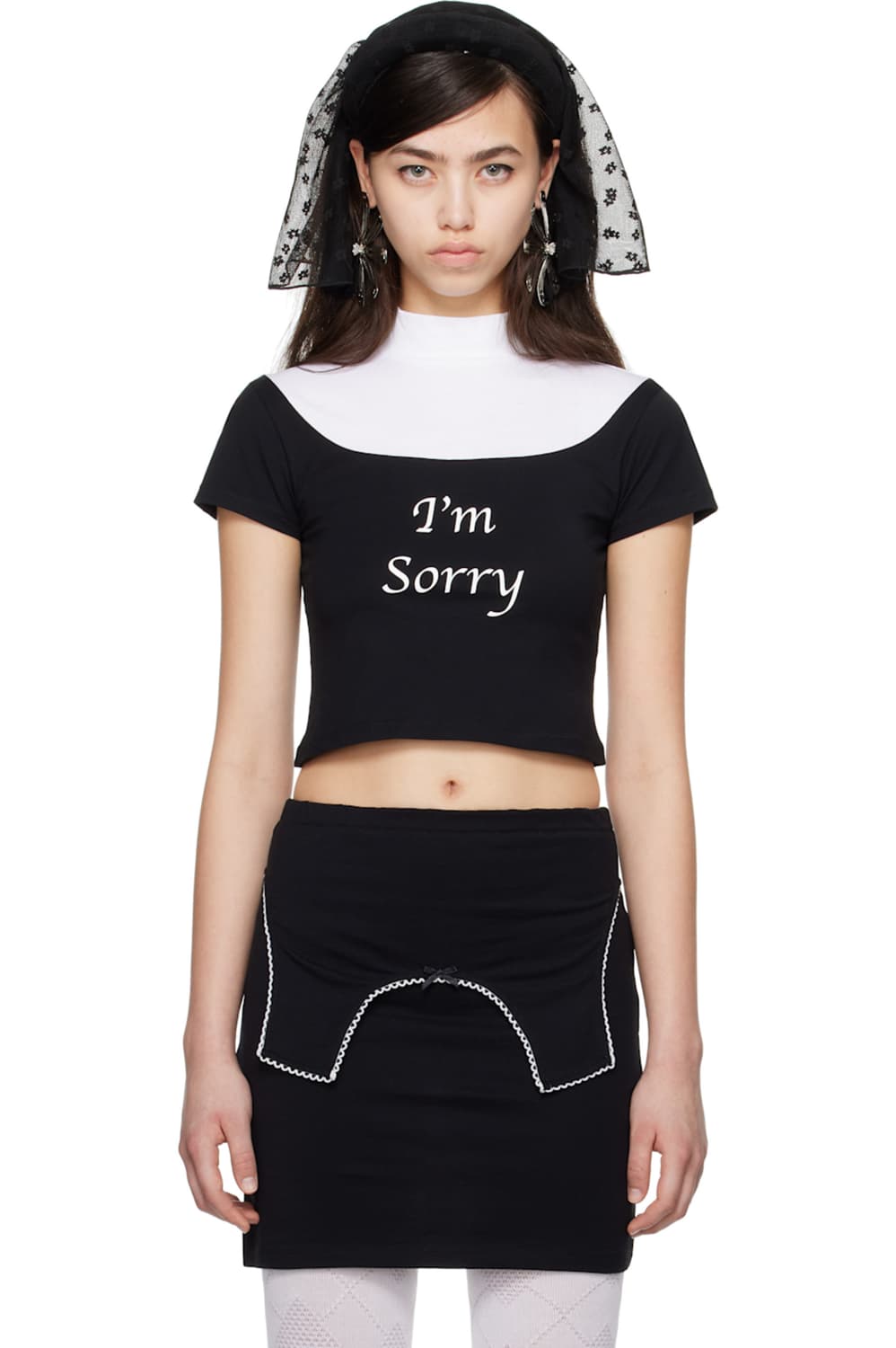 I’m Sorry 익스클루시브 블랙 &화이트 JennyFax 시스터티 s 상품이미지1
