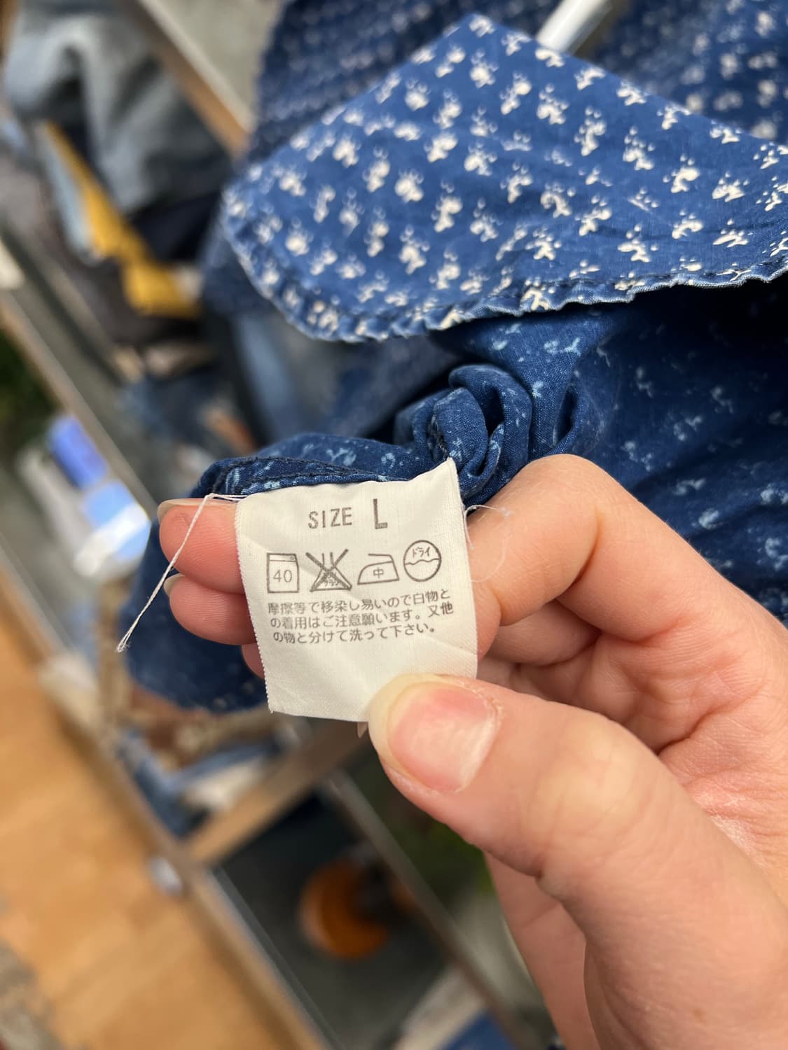 Levi’s Red Tab Printed Denim Shirt 상품이미지6