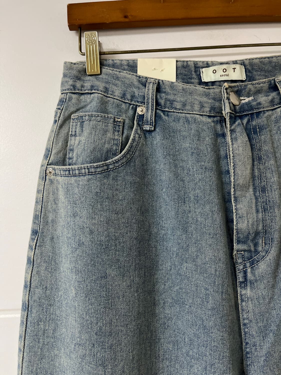 OOT 와이드 청바지 오오티 그라데이션 데님 (새상품) 상품이미지5