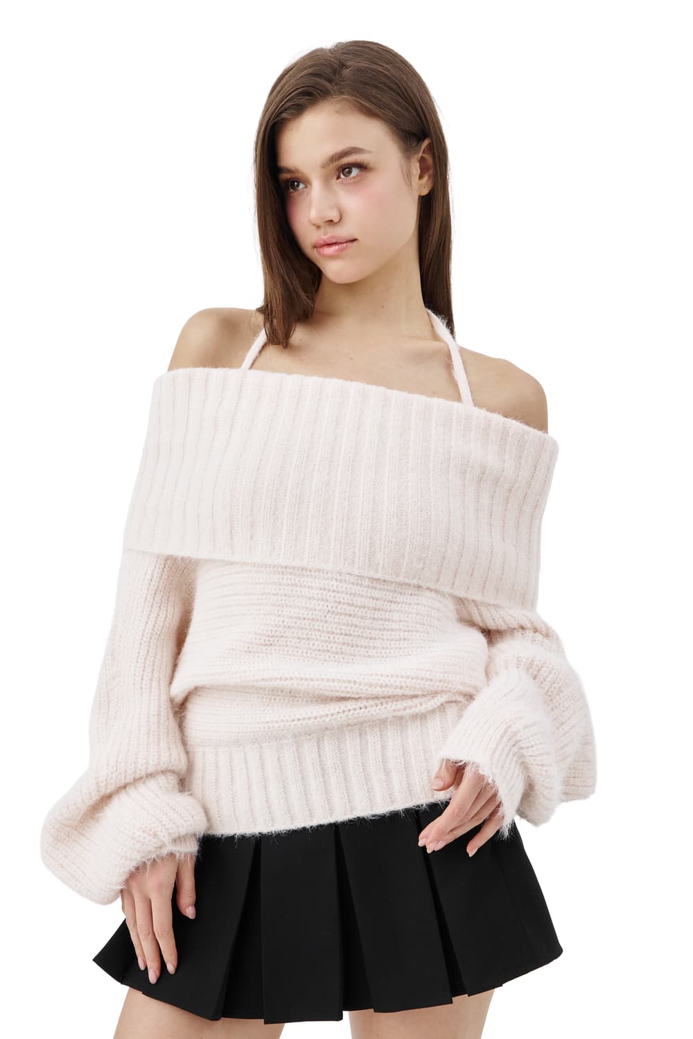 클리시어 팔레트 오프숄더 핑크색 상품이미지2