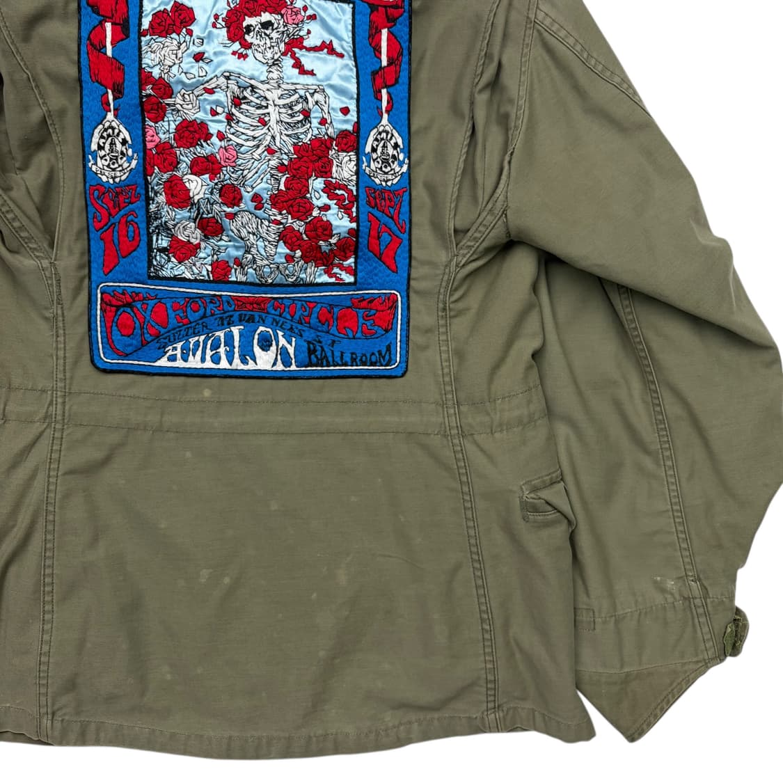 R13 그레이트풀데드 패치 M-65 필드자켓 OS 상품이미지3