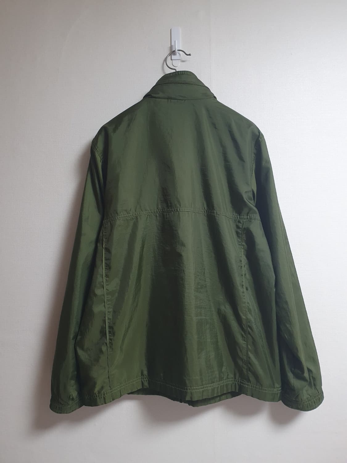 나이키 카키 히든 후드 바람막이 자켓 XL 메쉬안감 상품이미지5