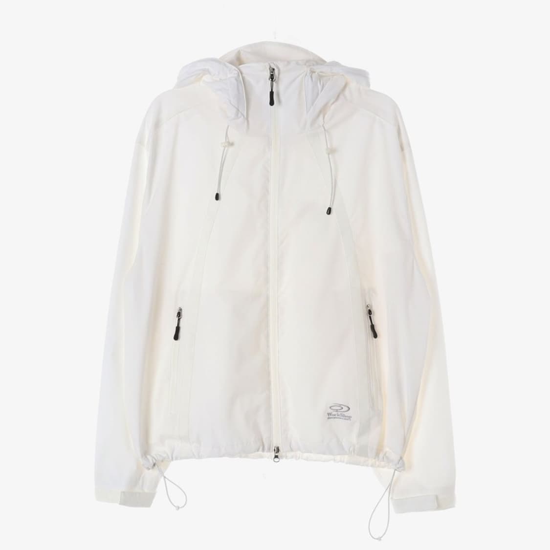 트래블 어프로칭 후드 윈드브레이커 화이트 M 상품이미지1