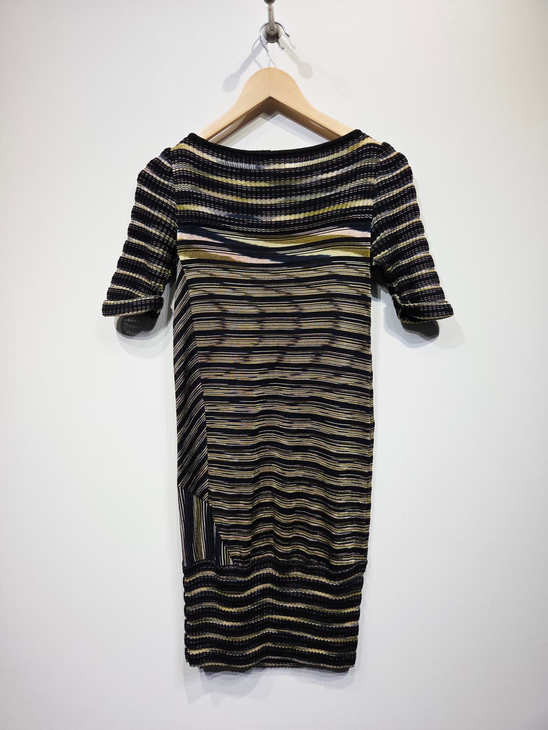 MISSONI 미쏘니 이태리 멀티 스트라이프 니트 원피스 상품이미지5