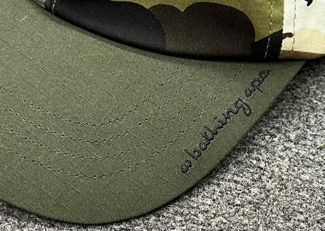 베이프 크레이지 카모패턴 볼캡 상품이미지3